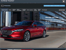 Tablet Screenshot of mazda.hr