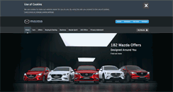 Desktop Screenshot of mazda.ie