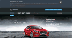 Desktop Screenshot of mazda.at