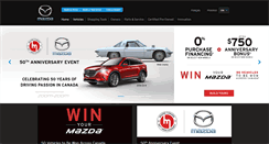 Desktop Screenshot of mazda.ca