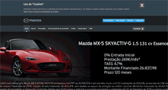 Desktop Screenshot of mazda.pt