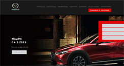 Desktop Screenshot of mazda.pe